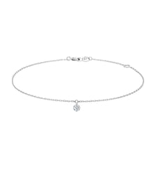 Bracelet 360° - Diamant 0,10ct - Or blanc 750‰ La Brune & La Blonde