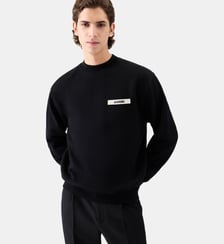 Sweat Le Sweat-shirt Gros Grain en coton Jacquemus