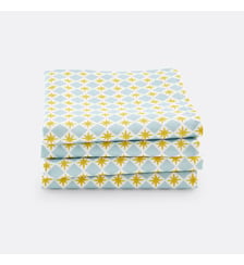 Lot de 4 serviettes de table en polycoton recyclé La Redoute Interieurs