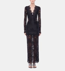 Robe en dentelle Rabanne