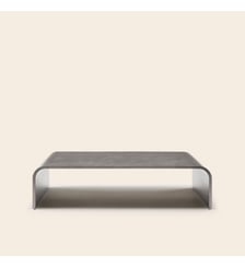 Table Basse  Métal brossé Madura