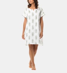 Chemise de nuit en coton ACAPULCO 201 Lingerie LE CHAT