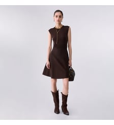 Robe en maille avec détail en dentelle Liu Jo