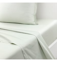 Drap plat en batiste de coton Yves Delorme