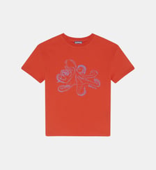 T-shirt en coton organique Octopus Vilebrequin