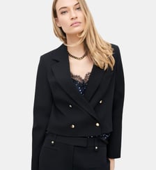Veste vhermione - Motif uni - Lyocell Caroll