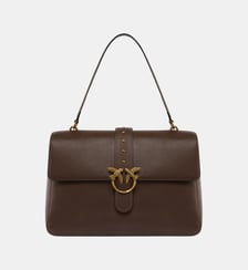 Maxi sac porté épaule love bag slouchy en cuir Pinko