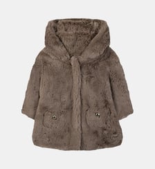 Manteau -  moyen imitation fourrure Tartine Et Chocolat