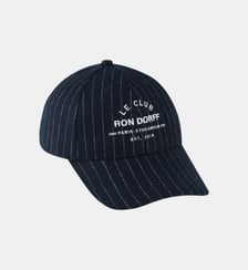 Casquette en laine à fines rayures Ron Dorff