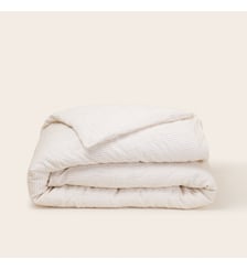 Housse De Couette  Coton lin et fines rayures naturelles Madura