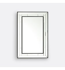 Miroir rectangulaire finition biseautée largeur 60 x hauteur 90 cm La Redoute Interieurs