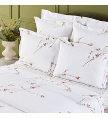 Housse de couette en percale de coton Yves Delorme