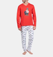 Pyjama en jersey de coton - Mountain Arthur