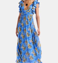 Robe Penelope Riptide Light Blue La DoubleJ