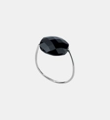 Bague, onyx, or blanc Morganne Bello