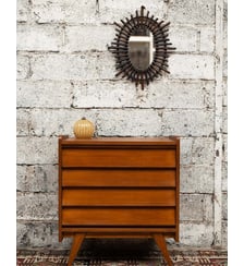 Commode en teck Olga N°688- Produit chiné Debongout