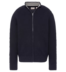 Cardigan en maille texturée Schott