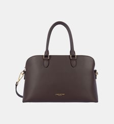 Sac à main demi lune en cuir grainé Lancaster
