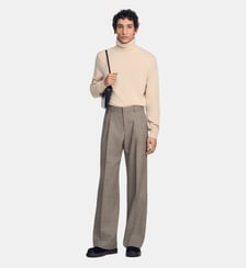 Pantalon de costume en laine Sandro