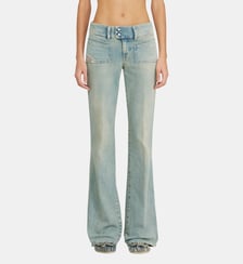 Bootcut Jeans Low Waist D-Hush Diesel