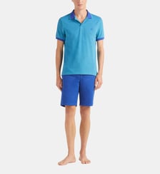 Polo en coton organique couleur changeante uni Vilebrequin