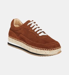 Baskets-espadrilles Tracy bleu marine Ines de la Fressange Paris