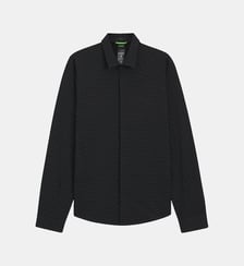 Chemise droite en jersey de coton imprimé BOSS