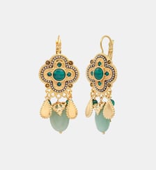 Boucles d'oreilles dormeuses fantaisies   - Positano Satellite
