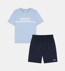 Ensemble t-shirt + short BOSS Kidswear
