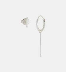 Set de boucles d'oreilles : 1 puce + 1 mini créole argent 925 Balaboosté