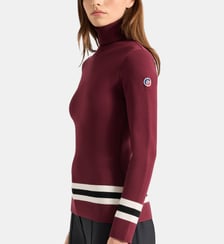 Pull judith col roulé coupe ajustée Fusalp
