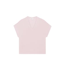 T-shirt manches courtes col v uni MARCELINA La Petite Etoile