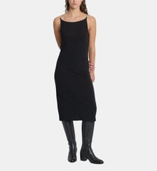 Robe elko strass en jersey crêpe Agnès b.