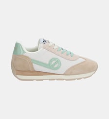 CITY RUN JOGGER -  BLANC CASSE/BEIGE/VERT No Name