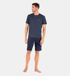 Pyjama court col rond SMILEYWORLD® Eminence