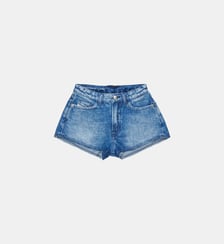 Short en denim bleu clair Diesel Kids