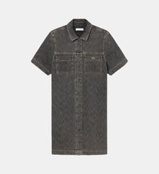 Robe manches courtes denim Lacoste