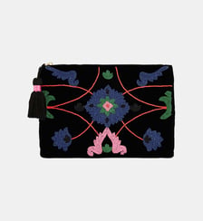 Sac pochette avec broderies MARIPA Wild