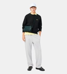 Petit sac reporter Chantaco en cuir Lacoste