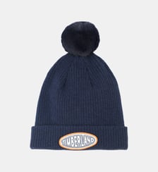 Bonnet tricot pompon polaire Timberland