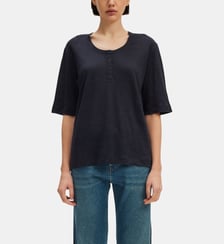T-shirt large en lin - GISELINE Pablo
