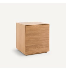 Caisson bureau 1 porte chêne et plaqué AM.PM