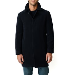 Manteau pardessus droit mi-long en laine mélange Murchison Rodd & Gunn