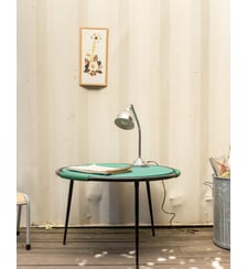 Table d'appoint verte et noire Hanna N°1434- Produit chiné Debongout