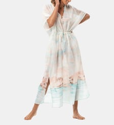 Kaftan en voile de coton SUNSET 240 Lingerie LE CHAT