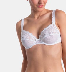 Soutien-gorge avec armatures Gaby blanc Maison Lejaby