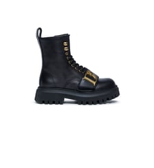 Bottes à lacets avec logo Dsquared2