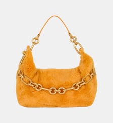 Sac Sync Medium en shearling Balmain