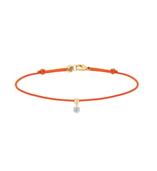 Bracelet Cordon BB - Diamant solitaire 0,10ct - Or jaune 750‰ La Brune & La Blonde