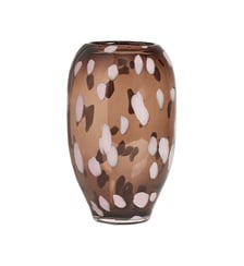 Vase en verre à pois OYOY